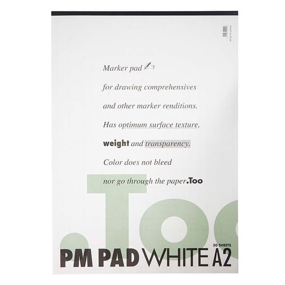 PM PAD white A2, A3, A4, B4, B5 A2 (627×444mm)