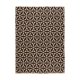 thumbnail image 1 of Alfombra Jute Print 60x90 13953 Negro, 1 of 6