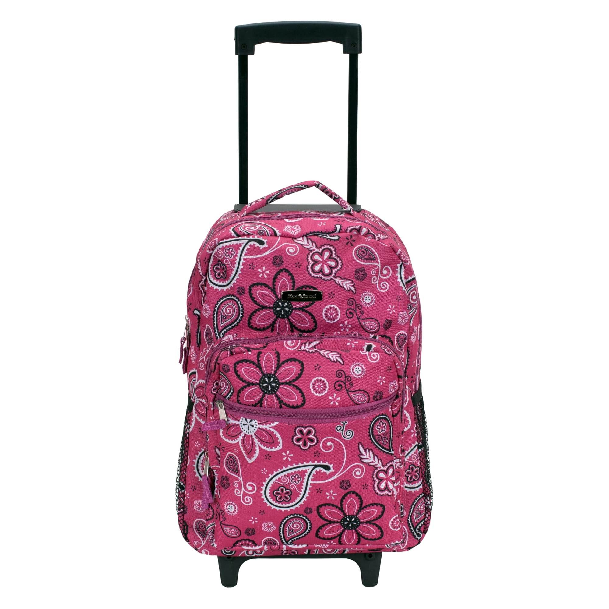 Mochila Rolling Rockland Bandana De 17 Pulgadas Con Ruedas Dobles