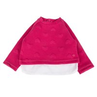 Polerón Bebé Niña Fucsia Pillin