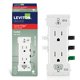 thumbnail image 1 of Outlet Leviton Lever Edge E5325-SW, 15 amperios, resistente a manipulaciones, 1 of 7