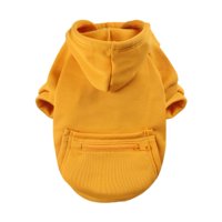Magideal - Sudadera Con Capucha Para Perros, Sudaderas Con Capucha Para Cachorros, Ropa Para Climas Fríos, Abrigo Suave Para Perros Con Bolsillo, Ropa Para Perro 2Xl