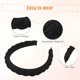 thumbnail image 4 of Diademas de Tela Unique Bargains Antideslizantes Moda 0.79" de Ancho Accesorios para el Cabello para Mujeres Negro, 4 of 7