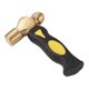 thumbnail image 5 of Martillo De Sello De Latón De 1 Libra Con Mango Corto De Cabeza De Mazo Plano Para Manualidades De Bricolaje, 5 of 5