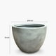 thumbnail image 2 of Macetero Lauca 33 Gris, 2 of 2