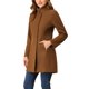 thumbnail image 4 of INSPIRE CHIC Abrigo de Mujer de Largo Medio con Cuello Alto, Abrigo de Invierno con Botones, Bolsillos Inclinados y Forro Completo, Marrón Oscuro Talla S, 4 of 6
