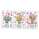 thumbnail image 1 of 3 hojas de pegatinas estáticas para ventanas, diseño de mariposas y flores, para decoración de pared de primavera, para el hogar, la sala de estar y l, 1 of 4