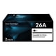thumbnail image 1 of Cartucho de tóner PRINKUS CF226A 26A, paquete de 2 unidades, negro, compatible, 1 of 6