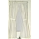 thumbnail image 2 of Cortina de ventana para baño Carnation Home Fashions Lauren Ivory, 2 of 2