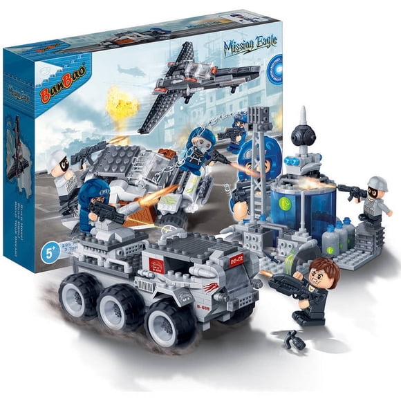 Building Blocks Banbao Mission Eagle Combat Truck