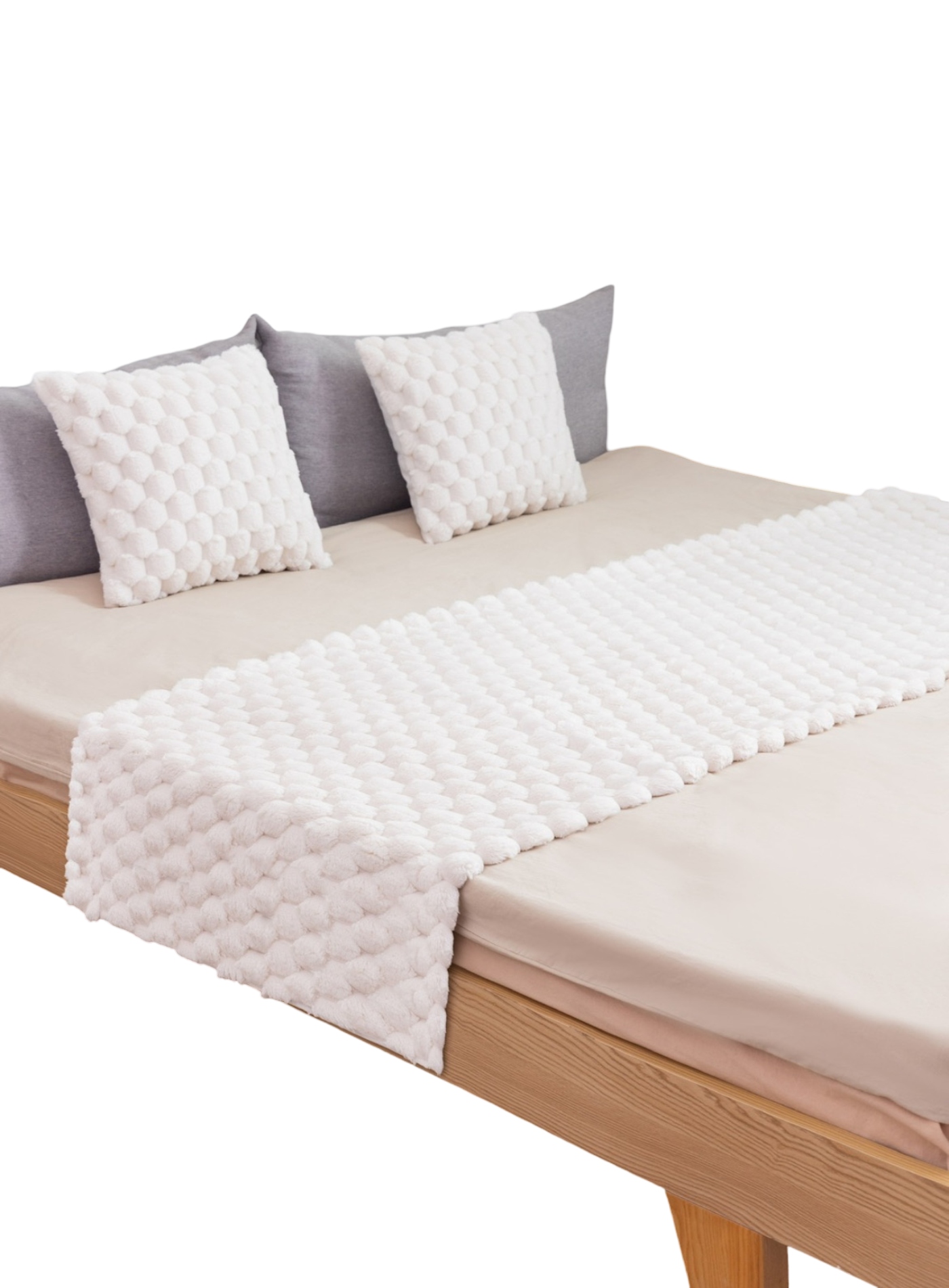 Todo Para El Hogar - Piecera Estilo Perla Elegante Sin Fundas