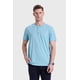 thumbnail image 1 of Polera Hombre Tres Botones Celeste, 1 of 5