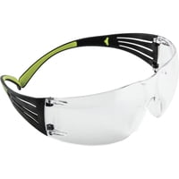 Lentes De Protección 3M Secure Fit Serie 400 Negro Y Verde