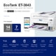 thumbnail image 4 of Impresora Epson EcoTank ET-3843 multifunción inalámbrica en color, 4 of 5