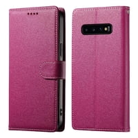 Funda Para Foxdock Samsung Galaxy S10 Plus– Cuero Premium, 3 Ranuras Para Tarjetas, Protección Contra Impactos
