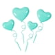 thumbnail image 4 of 4 Uds. Adornos Para Tartas En Forma De Corazón Adornos De Amor 3D Para Boda De Acción De Gracias Azul Oscuro, 4 of 5