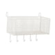 thumbnail image 4 of Cesta De Almacenamiento Colgante Para Mesita De Noche, Organizador Colgante Para Dormitorio, Barandillas De Cama De Hotel, L Con Ganchos, Color Blanco, 4 of 5