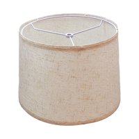 Ioensy - Pantalla De Tela De Repuesto Para Lámpara De Mesa Pequeña, Para Dormitorio, Mesita De Noche, Hogar, Color Beige