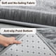 thumbnail image 3 of Alfombra TWINNIS Super Soft Shaggy, 150 x 240 cm, gris y negro, 3 of 3