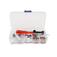 Magideal - Juego De Herramientas Extractoras De Vástago De Válvula De Neumático, Herramienta De Reparación De Neumáticos, Herramienta De Válvula De 4 Vías A Prue