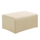 thumbnail image 2 of Funda Elástica Para Puf Otomano, Reposapiés, Funda Protectora Para Taburete, Color Beige, 2 of 5