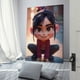 thumbnail image 3 of Vanellope Cuadro decorativo colgante - Arte de pared - Póster enmarcado - Decoración de pared - Regalos para familia, amigos y aficionados 40*60 cm, 3 of 6