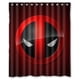 thumbnail image 1 of Cortina de ducha Deadpool con ganchos (60 x 72 pulgadas), 1 of 3