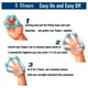 thumbnail image 3 of Set Hand Grip Ejercitador Manos Y Antebrazo Fitnics 10-60 Kg Azul, 3 of 3
