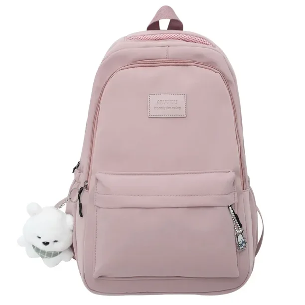 Cute Girl Travel Book Bag Fashion Lady High Capacity Waterproof College Backpack New Female Trendy Girls Laptop School Bags