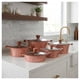 thumbnail image 1 of Bateria de Cocina Ollas Recubrimiento Antiadherente Color Granito Rosa, 1 of 3