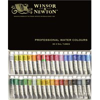 Winsor & Newton - Set De Acuarelas Windsor & Newton Artists, Tubo De 5 Ml, 36 Colores