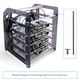 thumbnail image 3 of Cluster Case GeeekPi para Raspberry Pi 4B/3B+/3B/2B/B+ con ventilador, 3 of 6