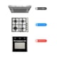 thumbnail image 1 of Kit Cocina Gas Licuado Albin Trotter Harburg Pro, 1 of 8