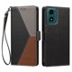 thumbnail image 3 of Funda Cartera Tricolor para Motorola Moto G04/G04S con Soporte, Negro, 3 of 6