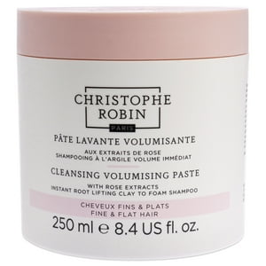 Christophe Robin - Pasta Limpiadora Voluminizadora Con Extractos De Rosa De Para Unisex - Pasta De 8,4 Oz