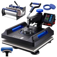 Máquina De Prensado Térmico Vevor 5 En 1 Con Vaso De 900 Ml, 15 X 15 Cm