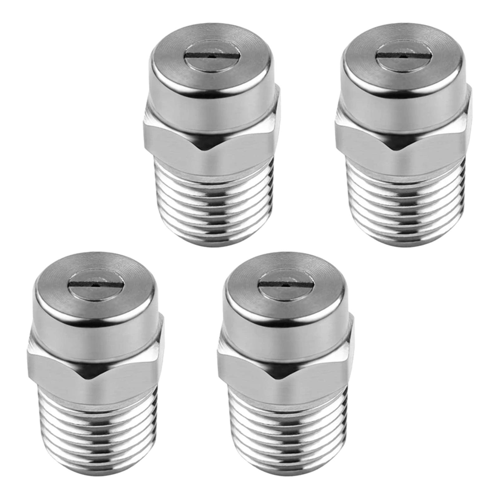 Magideal - 4 Boquillas Limpiadoras De Superficies Para Lavadora A Presión, Boquillas De Pulverización Roscadas, Accesorios Para Limpieza De Superficies, Boquilla