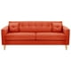 thumbnail image 1 of Sofa New Retro 3CG Felpa 05 Naranja, 1 of 6