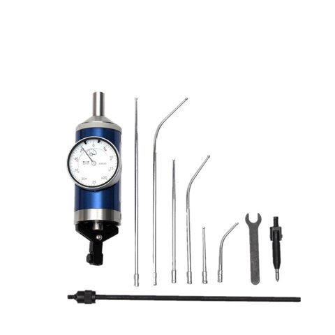 Magideal - Indicador Coaxial Indicador De Prueba De Dial 0,01Mm 0-3Mm Herramienta De Medición De Posicionamiento Herramienta Central De Calibre De Dial De Prueba Azul