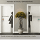 thumbnail image 3 of Cerradura Chapa Baño O Vestidor Con Indicador Libre Ocupado, 3 of 5