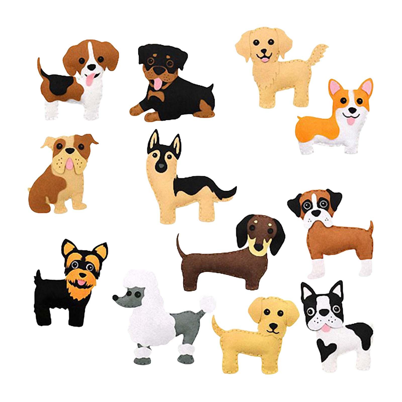 Bothyi - Kits De Costura Haz Tu Propio Animal De Peluche Para Principiantes Manualidades Y Perro De Costura