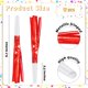 thumbnail image 2 of Silbatos de fiesta senqiclound 12 uds rojo brillante metálico, 2 of 6