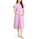 thumbnail image 1 of Bata de hospital NY Threads para mujer, suave y elegante, rosa, L-XL, 1 of 7