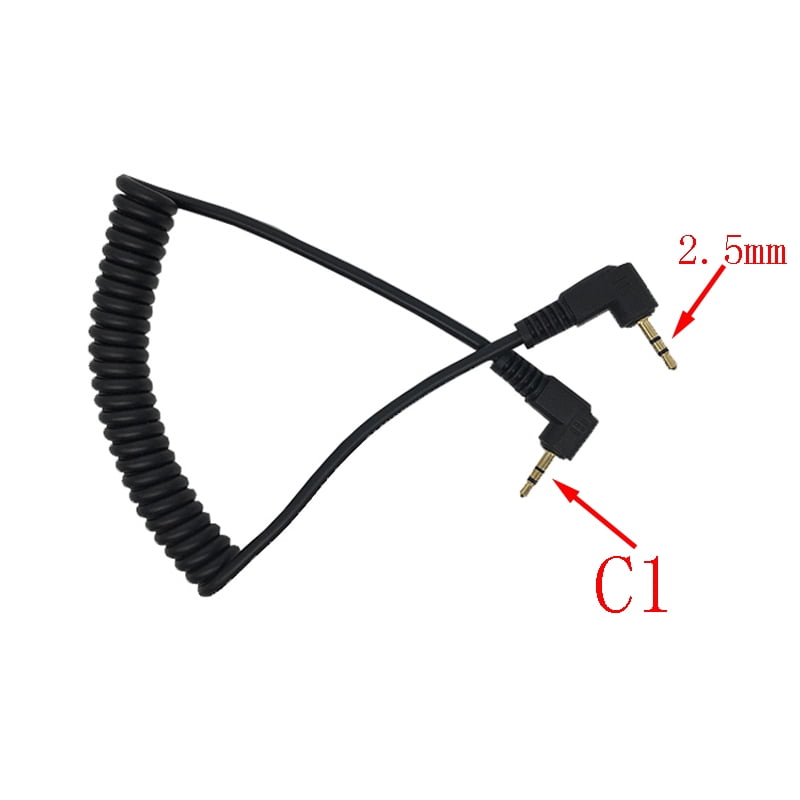 Genérico - Cable C1 Disparador Remoto Conector De 2 5mm Para Canon
