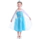 thumbnail image 4 of Vestido de cosplay azul iTVTi con disfraz de princesa con accesorios de 6 a 7 años, 4 of 7