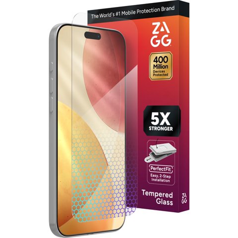 Protector De Pantalla Zagg Glass Elite Para Iphone 17 Pro Max 5X Más Resistente