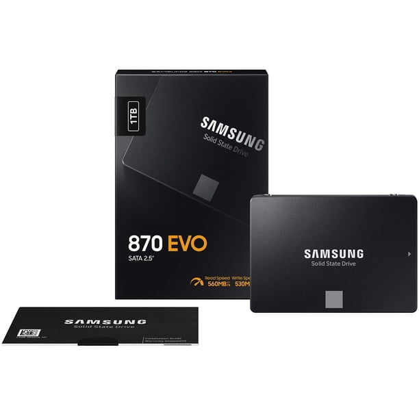 Unidad de estado sólido Samsung 870 Evo 1TB 2.5
