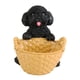 thumbnail image 2 of Estatua Perro Caja Almacenamiento Negro, 2 of 3