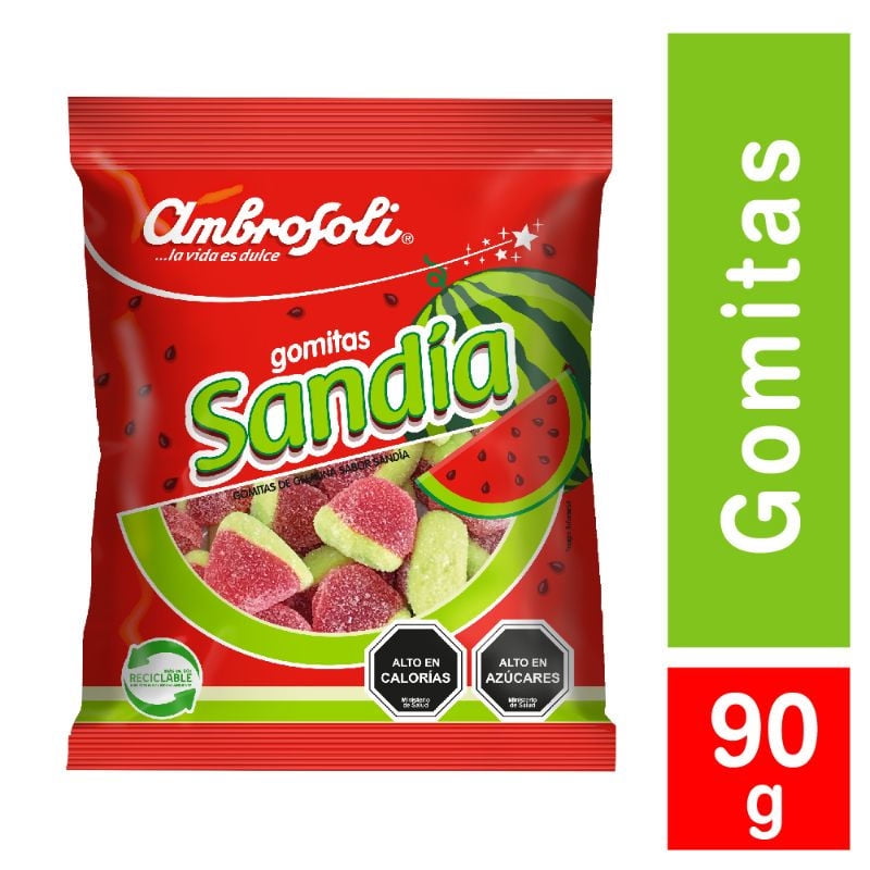 Gomitas Sandia 90 g Ambrosoli