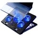 thumbnail image 1 of Almohadilla de refrigeración para portátil KEROLFFU para juegos de 12 a 17,3 pulgadas con LED, 1 of 8